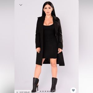 FASHION NOVA - upper east side coat
